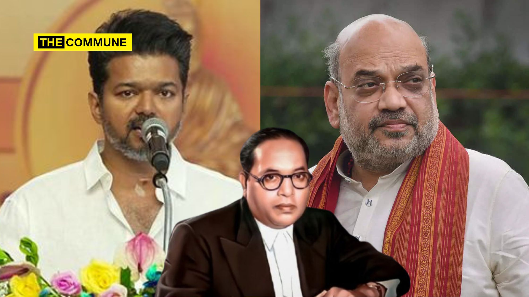 Part-Time Work-From-Home Politician TVK Chief Vijay Brazenly Peddles False Claims About Home Minister Amit Shah's Comments On Dr. Ambedkar