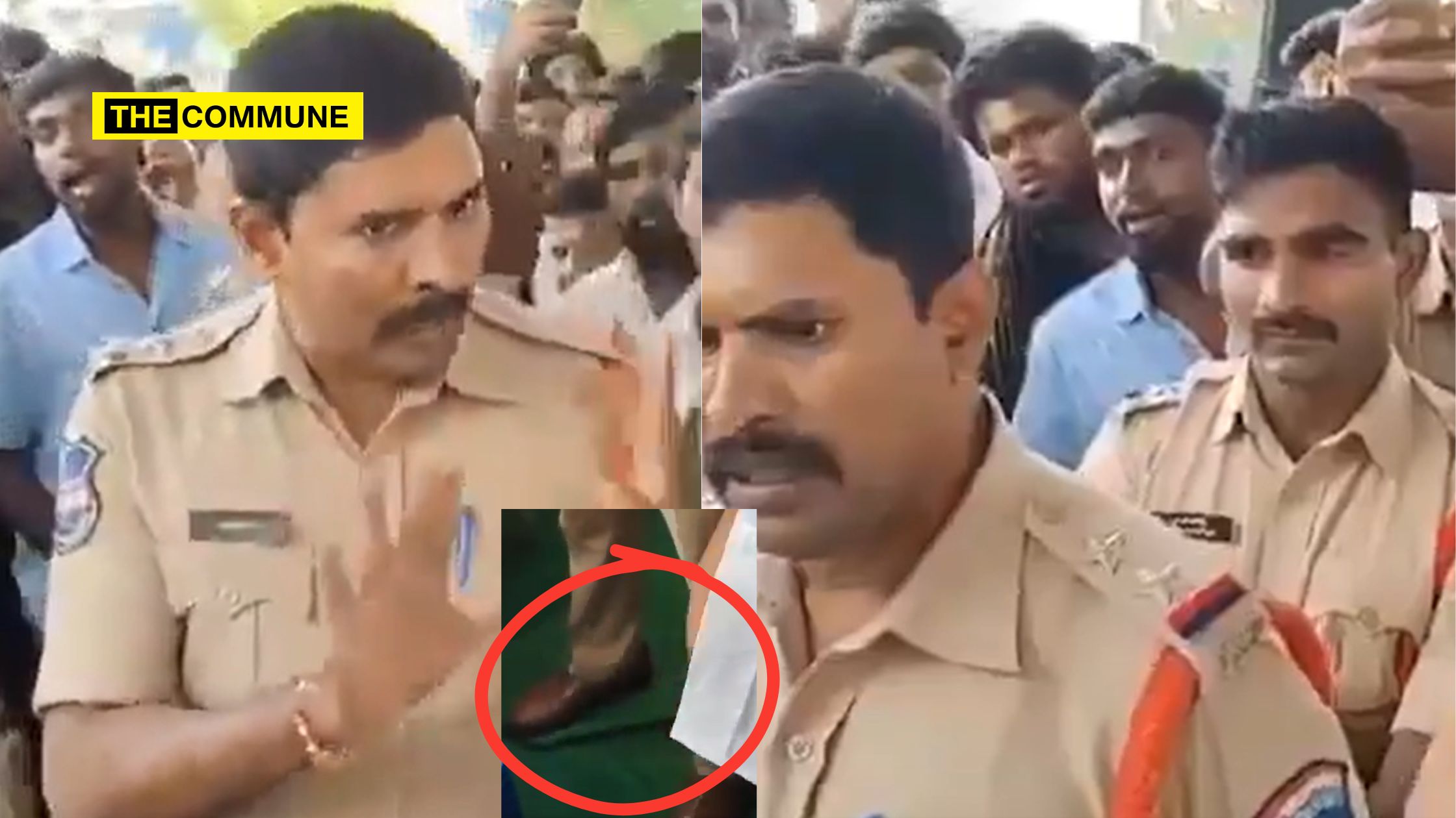 Bhagyanagar Police Attempt To Stop Ayyappa Puja On Christmas Day In The Name Of "Loud Noise"