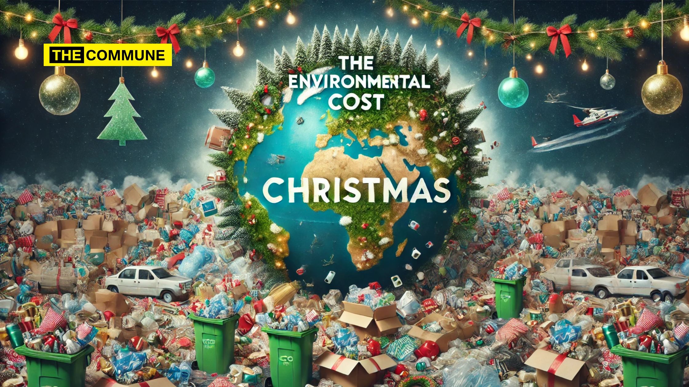 cost of christmas environment plastic waste food waste expenditure USA UK Australia New Zealand The Environmental Cost Of Christmas: How The Festival Contributes Tons And Tons Of Waste