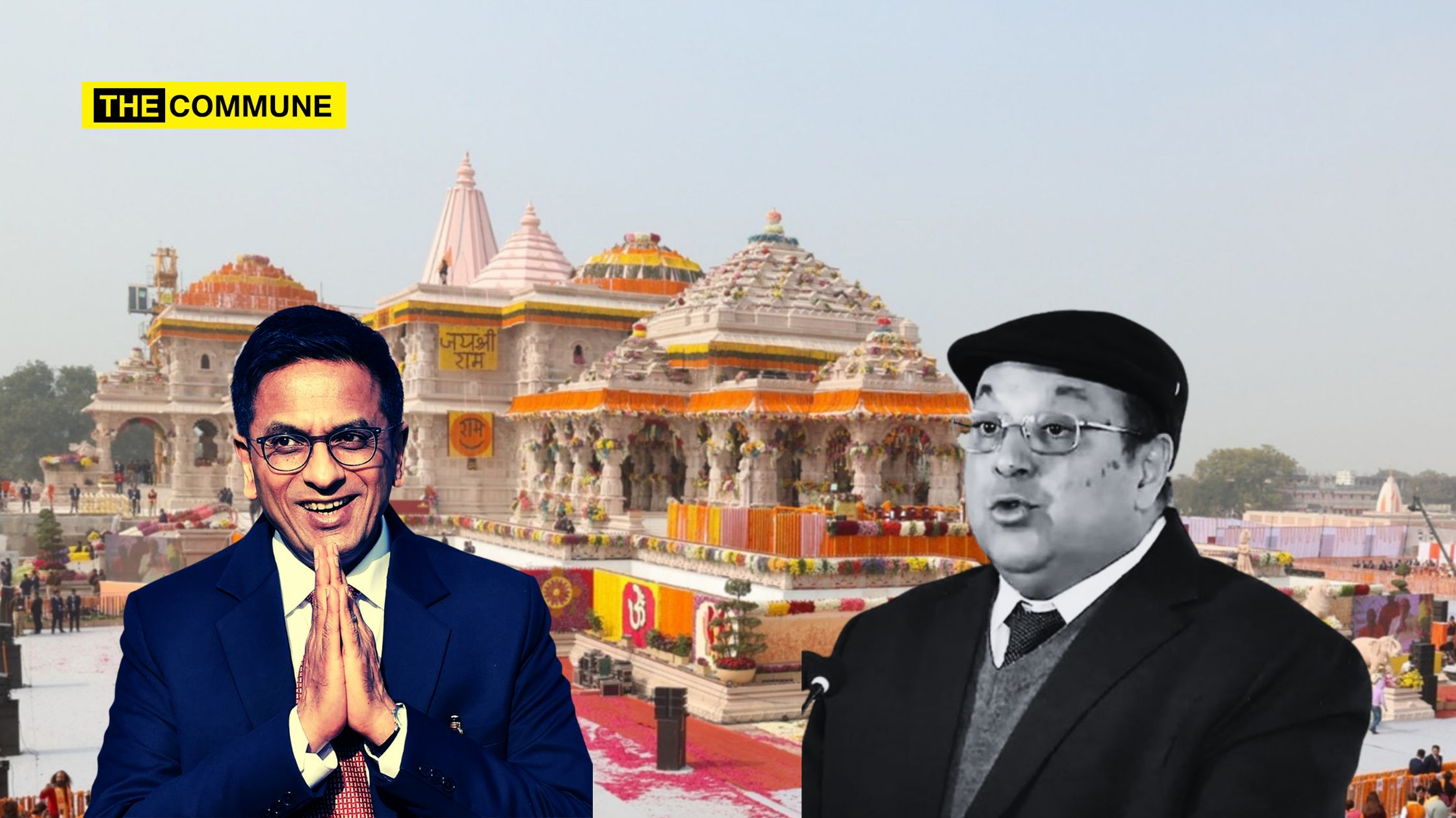 former supreme court chief justice dy chandrachud rohinton nariman 2019 ayodhya verdict secularism critique mockery of justice Former CJI DY Chandrachud Responds To Ayodhya Verdict Criticism By Ex Justice Rohinton Nariman hinduphobe