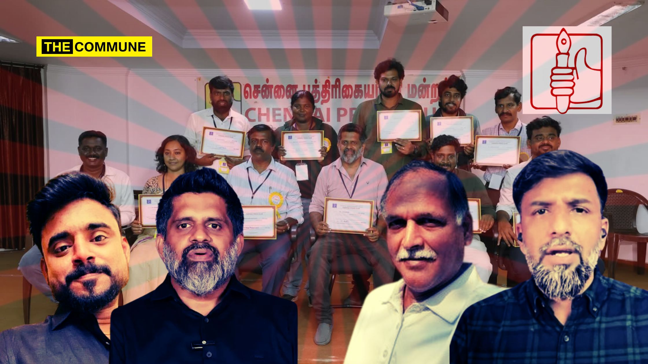 Ultra Pro-DMK Journo Team Defeats Less Pro-DMK Team In Chennai Press Club Elections