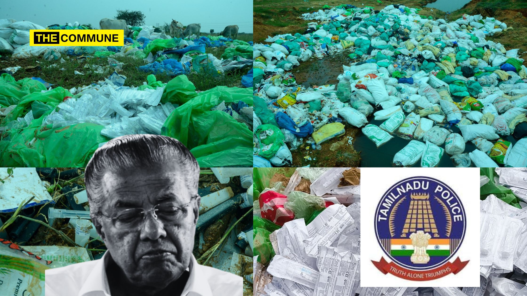 tamil nadu police tirunelveli kerala medical waste dumping nellai After 37 Days Of Official Apathy, Tirunelveli Police File 2 Cases Regarding Kerala Biomedical Waste Dumping
