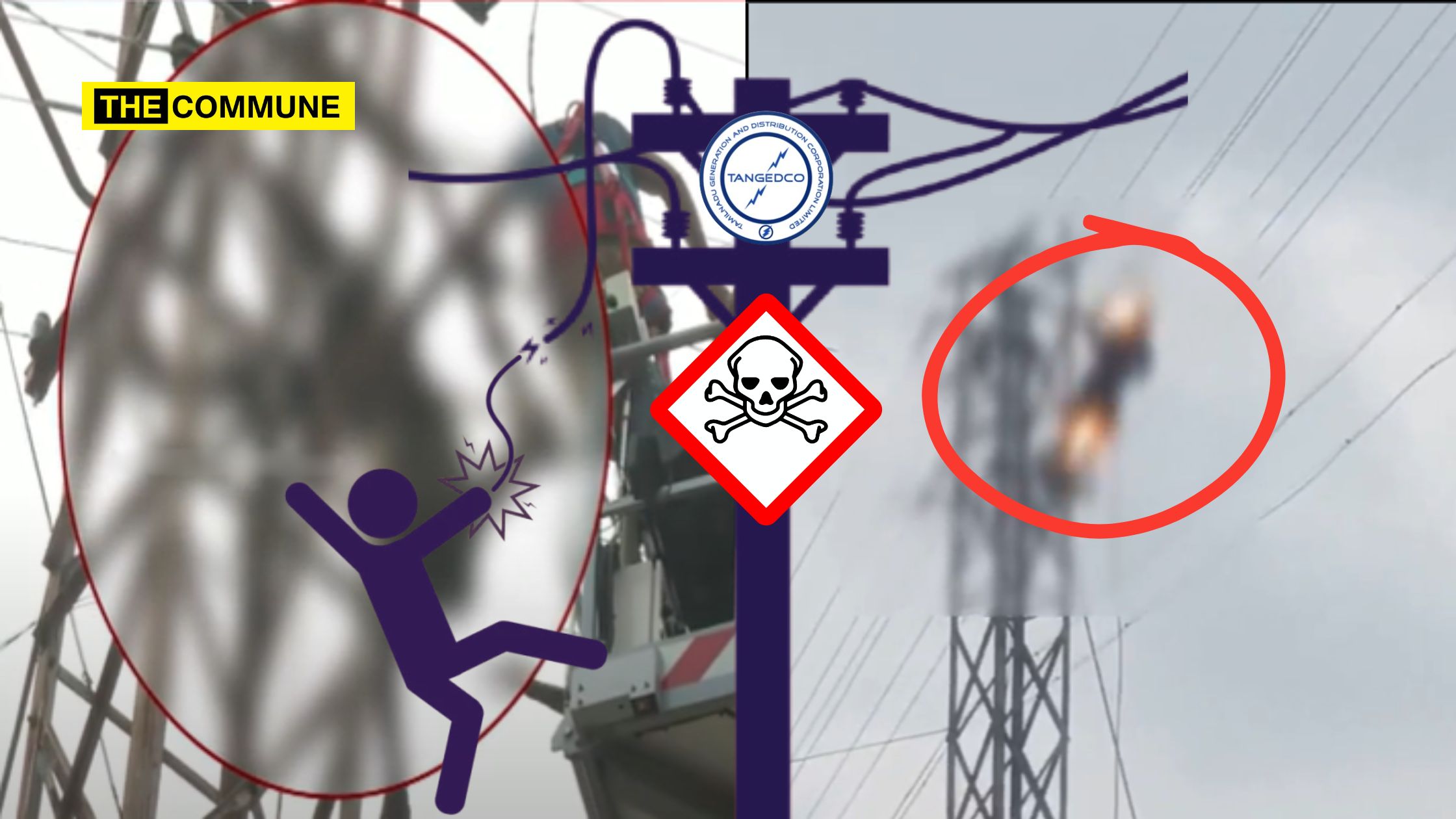 Two Electricians Die Of Electrocution During Scheduled Maintenance In Trichy, Netizens Slam TANGEDCO Which Had Glorified Men Working Without Safety Measures