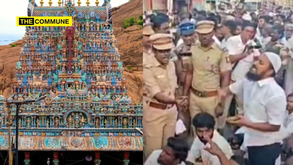 Islamist Protesters Clash With Police Over Prayer Rights At Thiruparankundram Hill Madurai, Detained