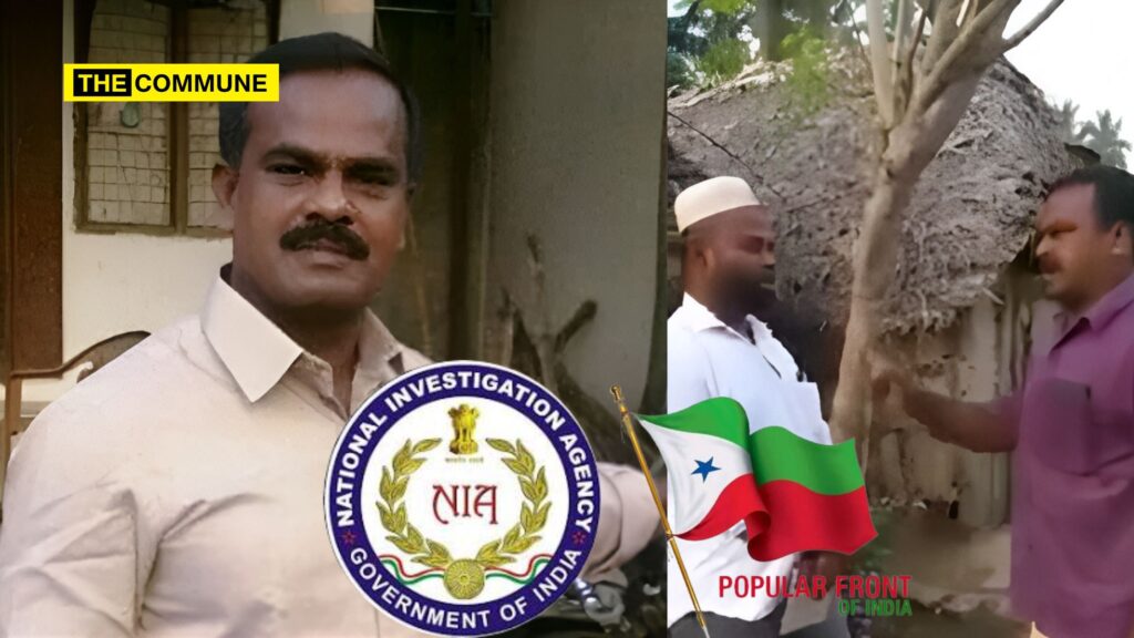 NIA arrested absconders Abdul Majeeth & Shahul Hameed for the 2019 Ramalingam murder linked to PFI. Three fugitives remain at large.