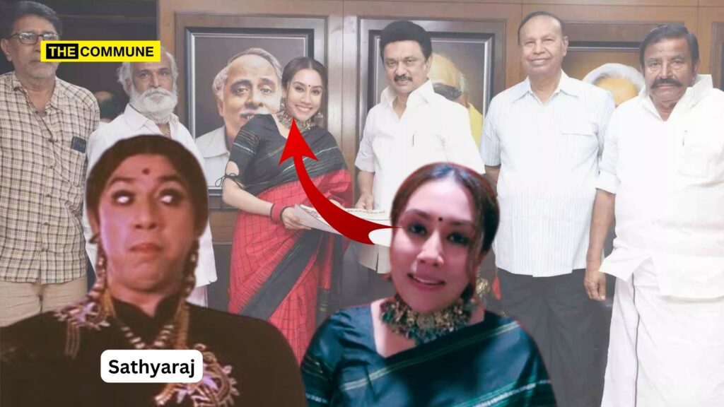 Rabid Dravidianist Actor Sathyaraj's Daughter Joins DMK