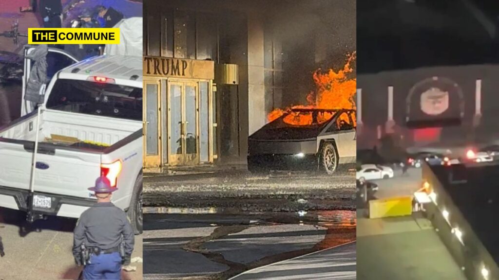 US Under Siege: Back To Back Attack In 24 Hours; Tesla Cybertruck Explodes Outside Trump Hotel, Man Drives Truck Into Crowd, Mass Shooting At New York Nightclub Leaves 11 Hurt