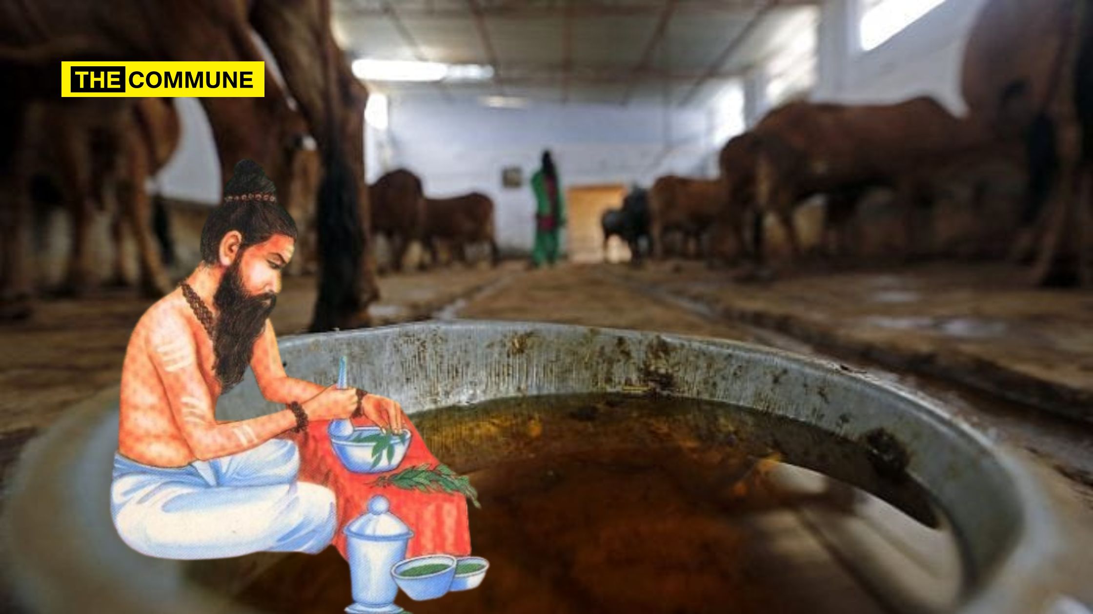 Siddha texts like Agasthiyar Gunapadam & Pathartha Guna Chintamani show that cow urine has medicinal value for liver, detox, & immunity.