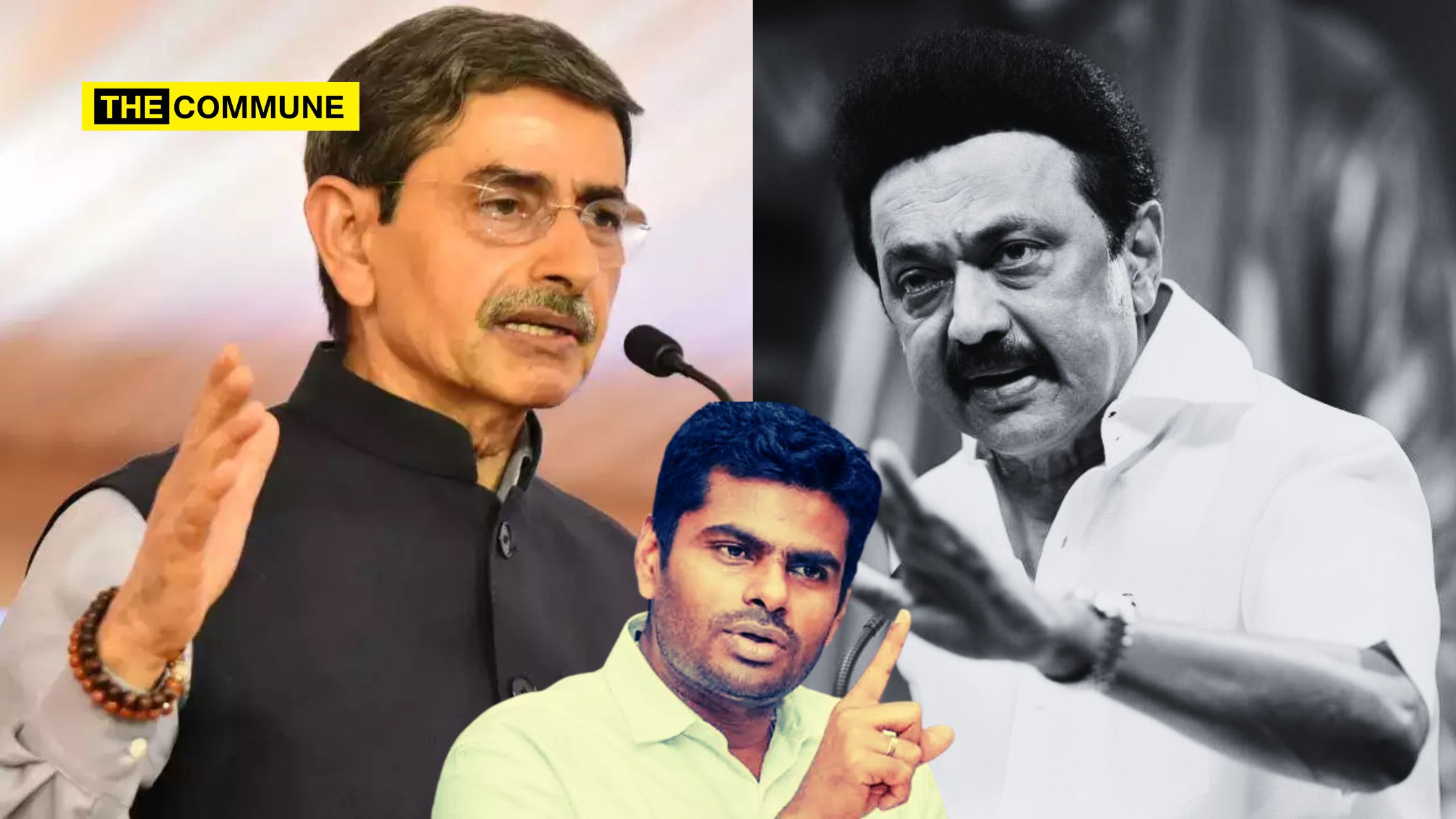 annamalai mk stalin dmk rn ravi governor national anthem tn assembly walk out 'Follow Laid Down Rules': BJP TN Chief Annamalai Slams DMK For National Anthem Row, Says Stalin Diverting From Anna University Sexual Assault Case