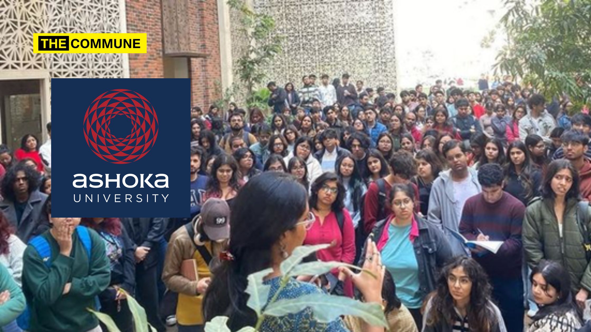 ashoka university protest security measures students Ashoka University introduced security measures that students claim are a blatant violation of privacy, leading to protests on campus.