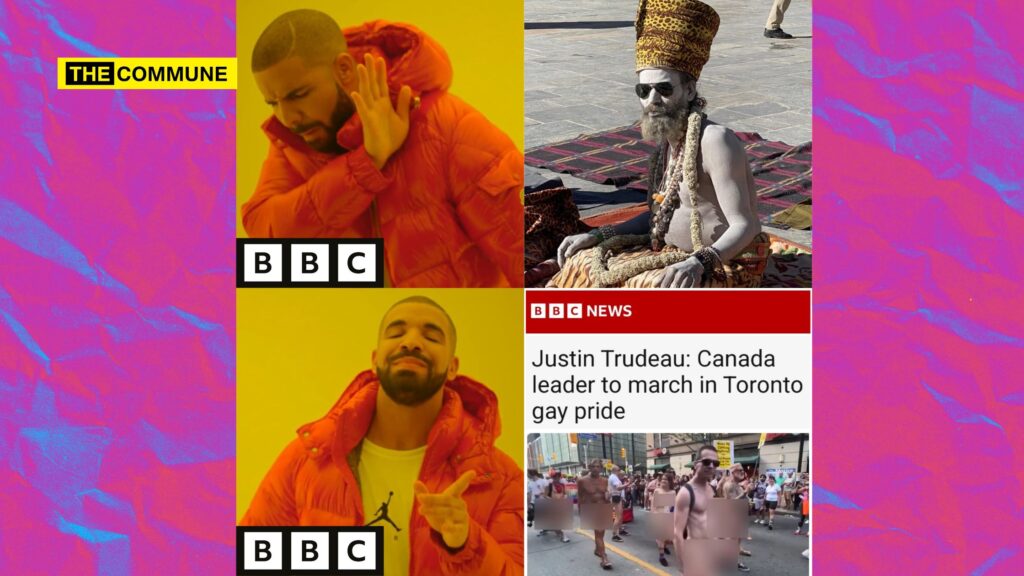 BBC Once Again Exposes Its Colonial Hypocrisy: Mocks Anything Hindu While Glorifying Western Nudity