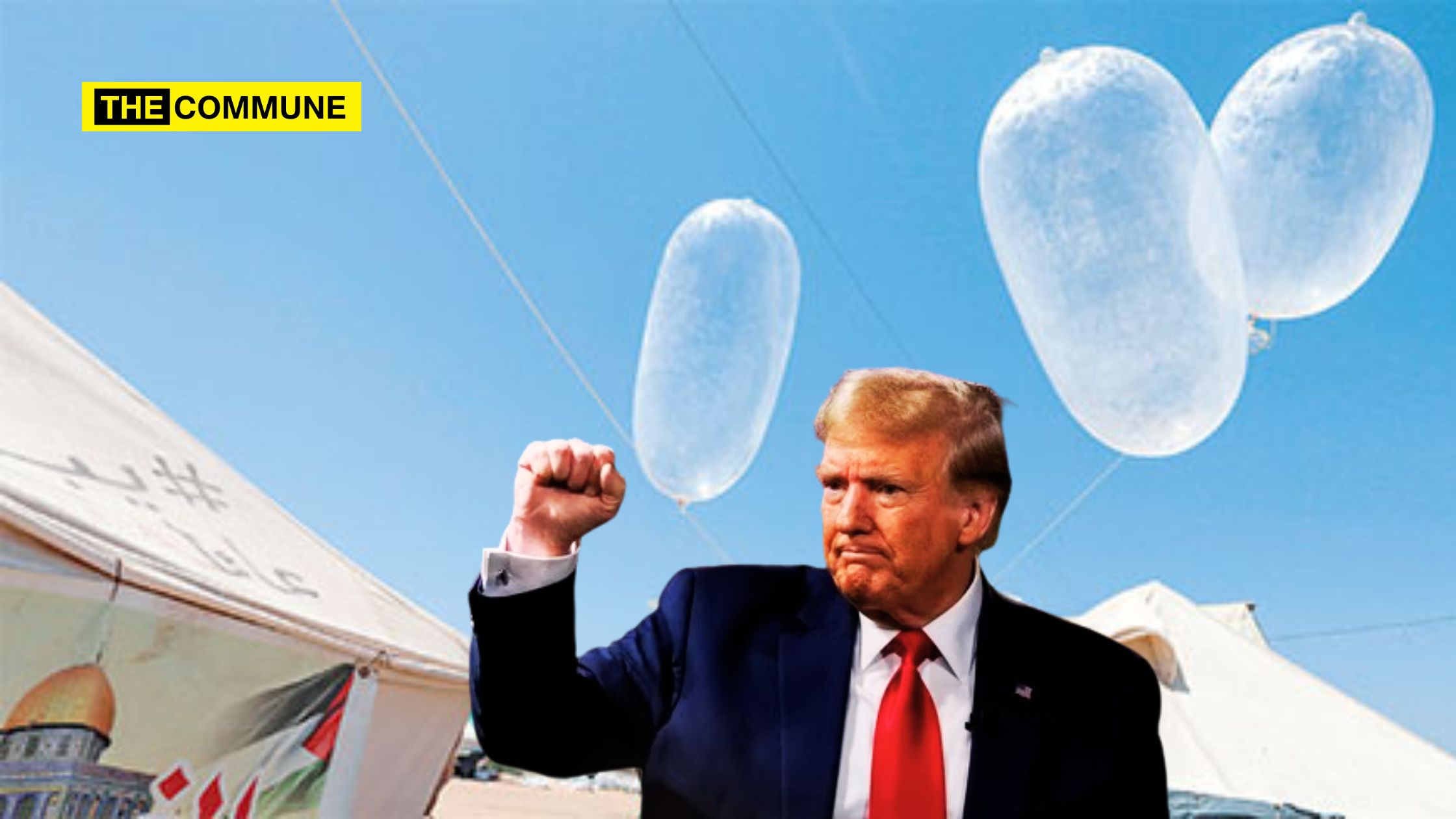 donald trump gaza aid condom ban