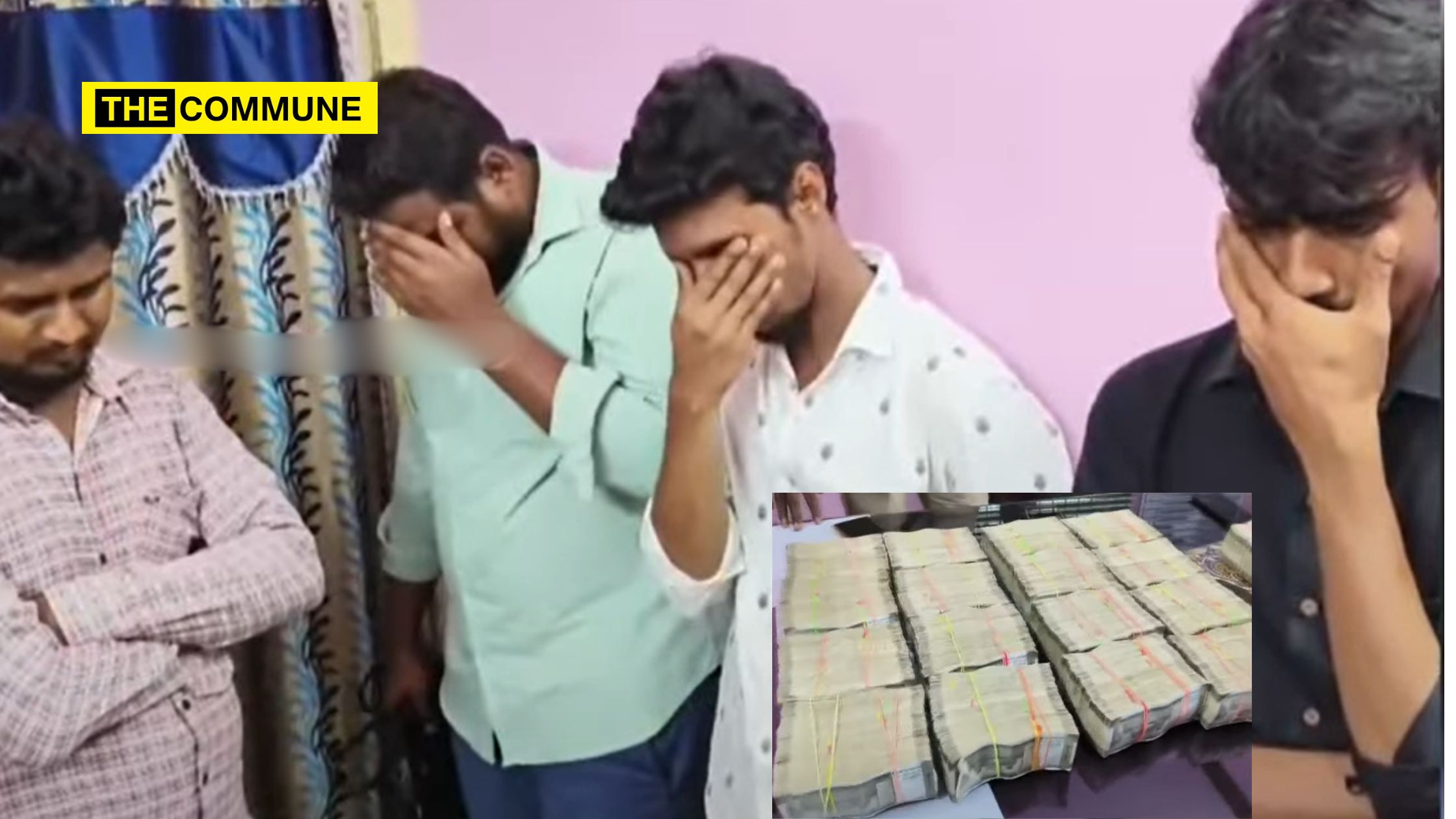 Mohammed Riyaz, Sirajuddin, Abubakar Siddique, & Raja Muhammad Arrested With ₹1.60 Crore Hawala Money At Villupuram Bus Stand.