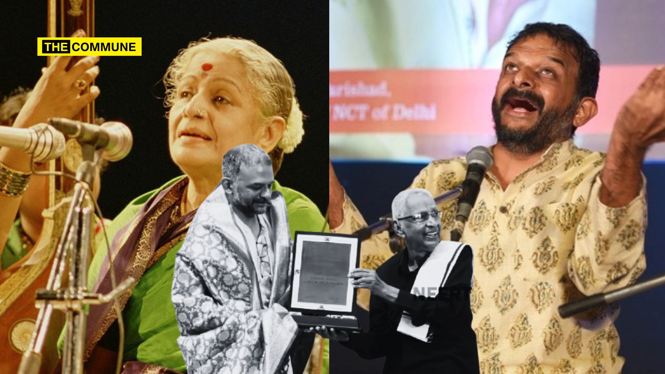 Woke Leftist 'Singer' TM Krishna Who Went To Court To Get Award In MS Subbulakshmi's Name Gets Awarded By Rabid Anti-Hindu Dravidianist K Veeramani