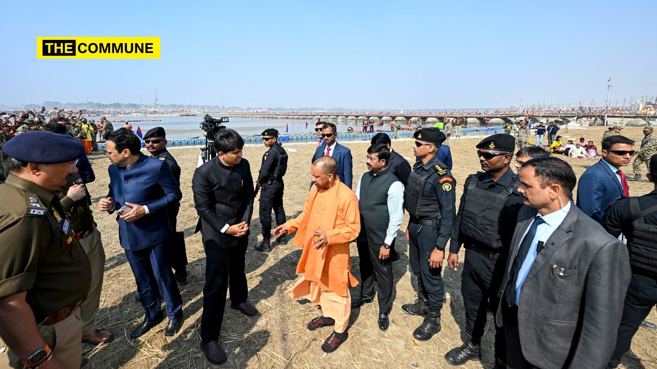 CM Yogi To Visit Maha Kumbh, Review Security Arrangements