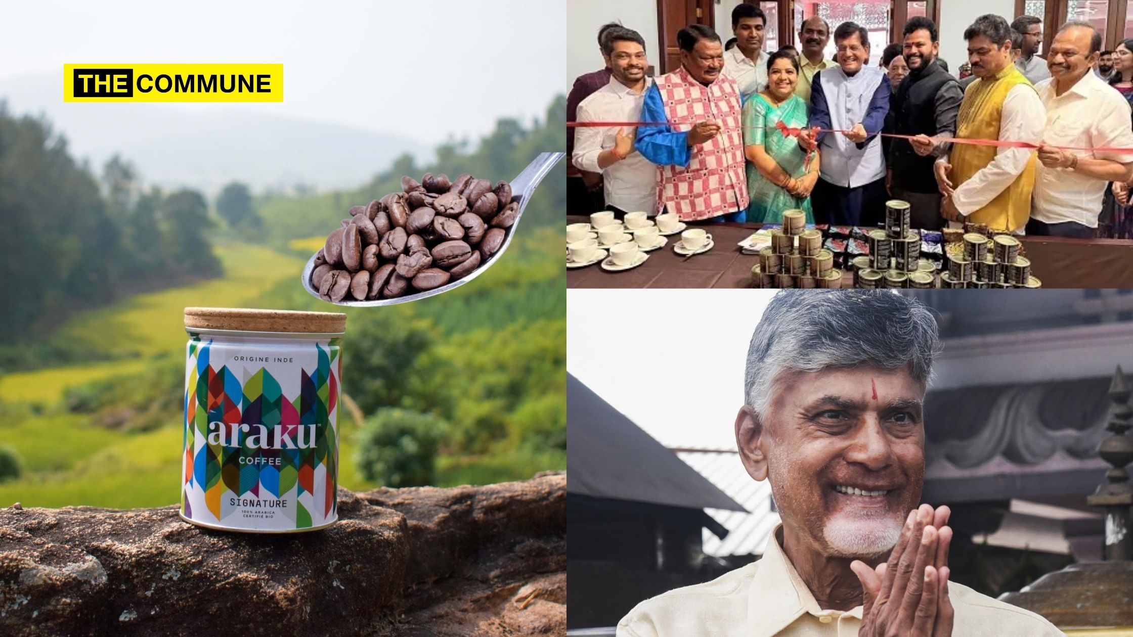 Andhra CM Chandrababu Naidu Hails Opening Of Araku Coffee Stall In Parliament