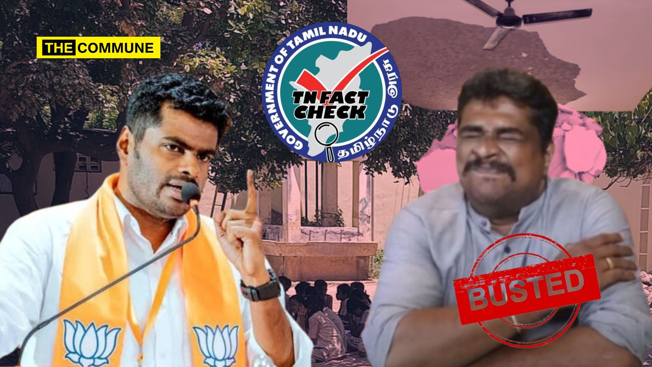 TN BJP Chief Annamalai Fact Checks Tamil Nadu Fact Check Unit’s Defense Of DMK School Infrastructure Spendings