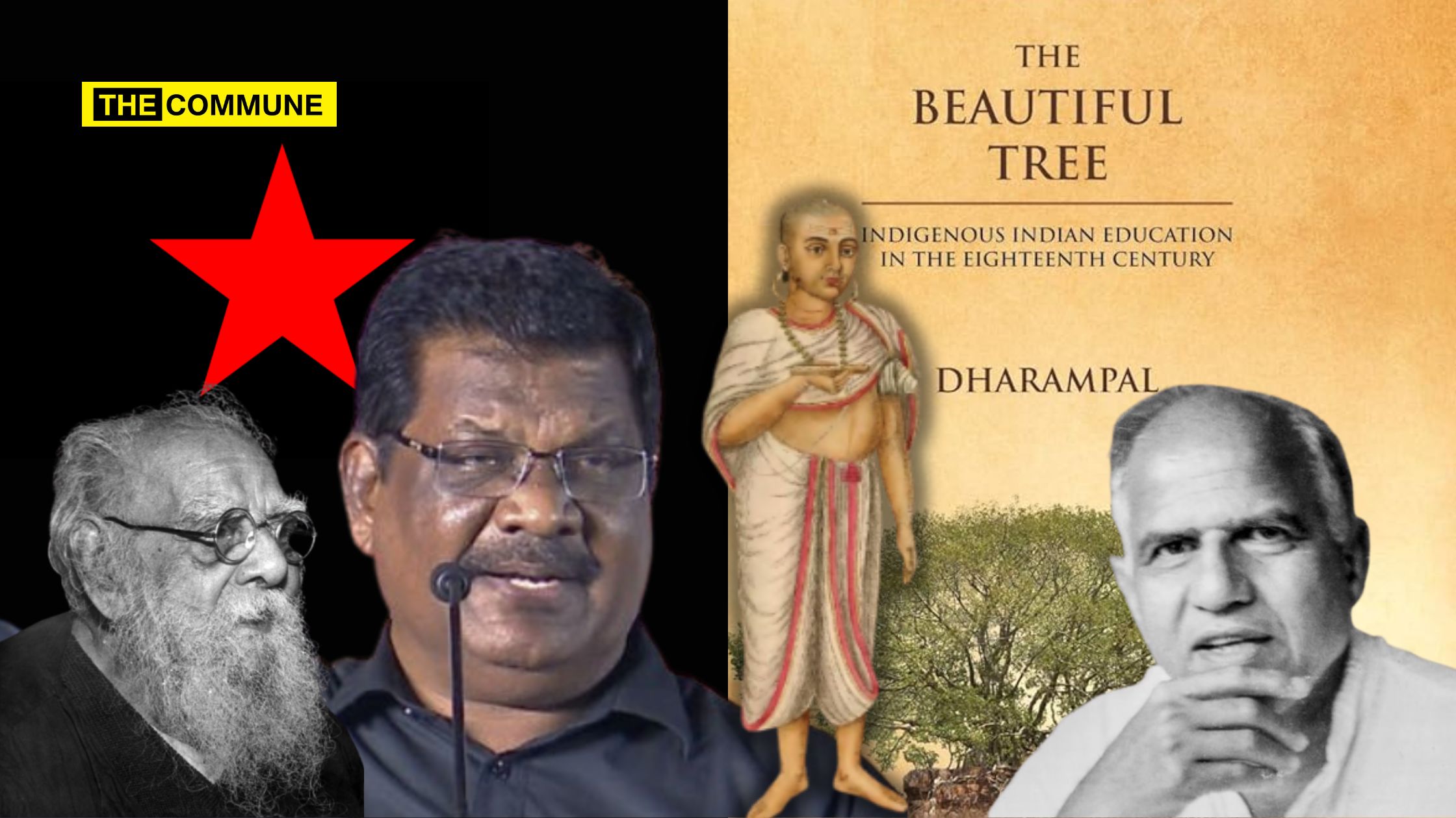 Dravidianist Kolathur Mani Attacks Gandhian Dharampal To Peddle Hate Against Brahmins
