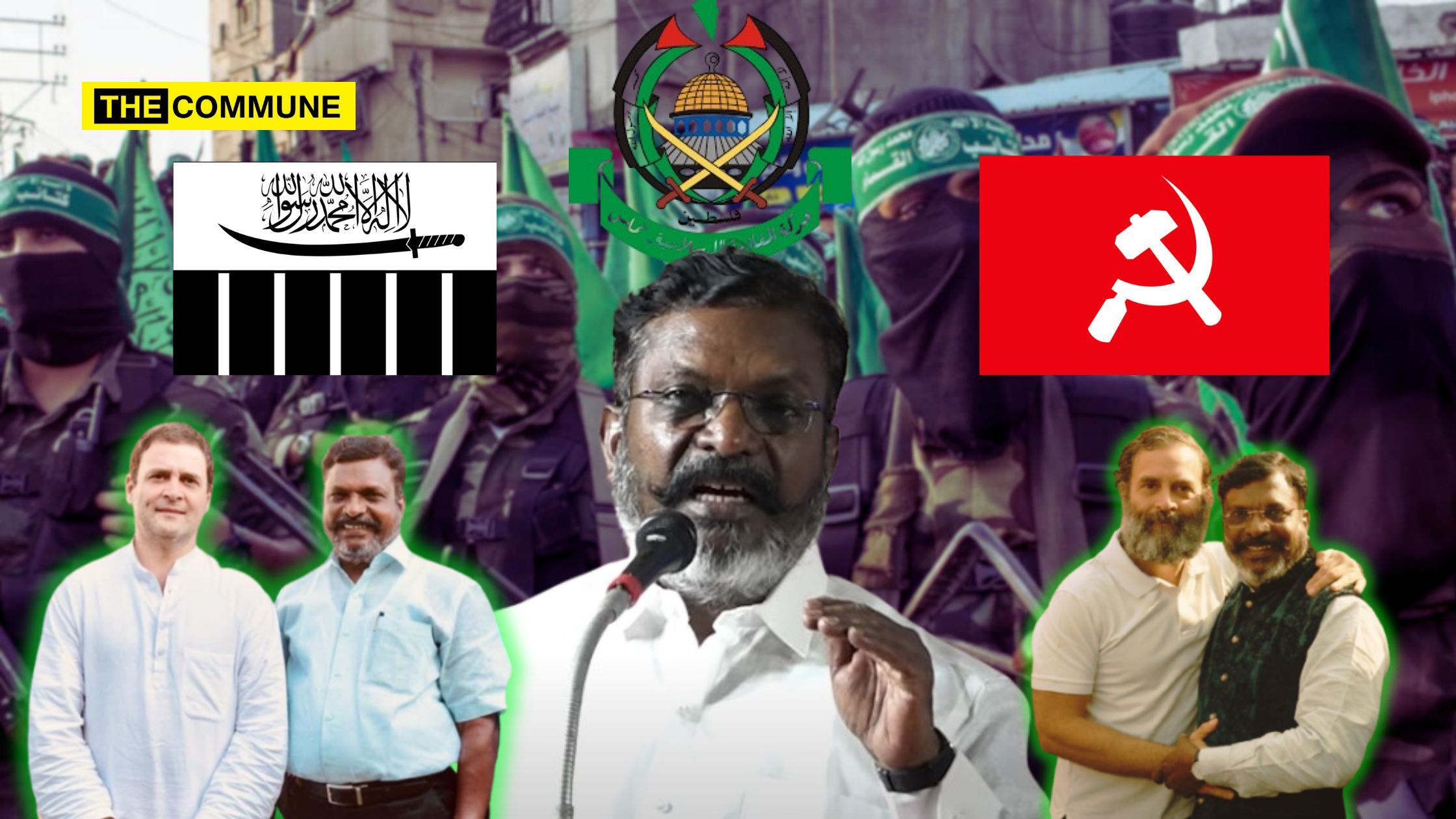 Congress-Ally VCK Chief And Sitting MP Thirumavalavan Supports Terrorists, Labels Terror By Pakistan-Based LeT, Hamas, And Maoists As ‘Counter-Terrorism’ Against Government