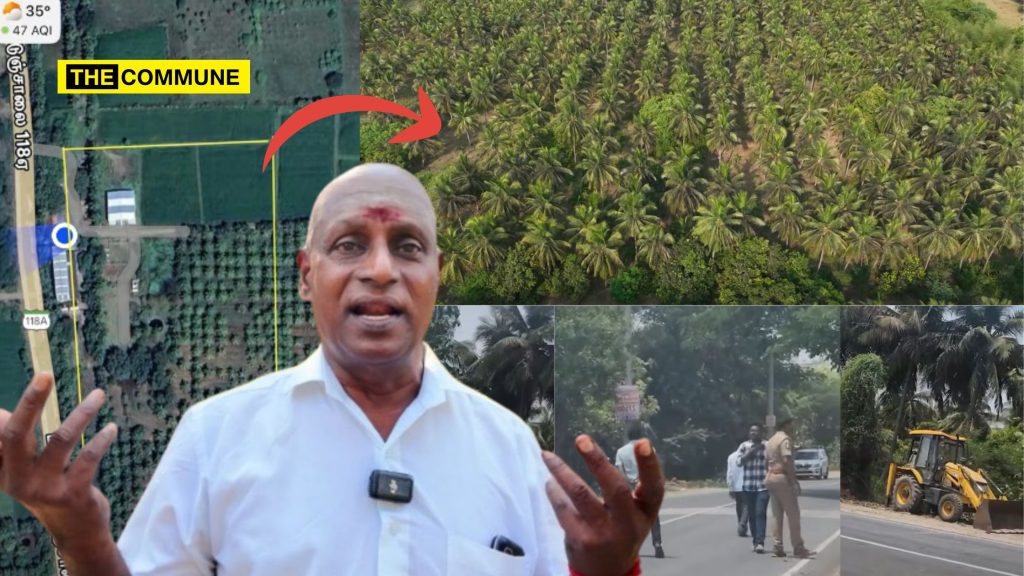 kanchipuram farmer fertile land sports complex