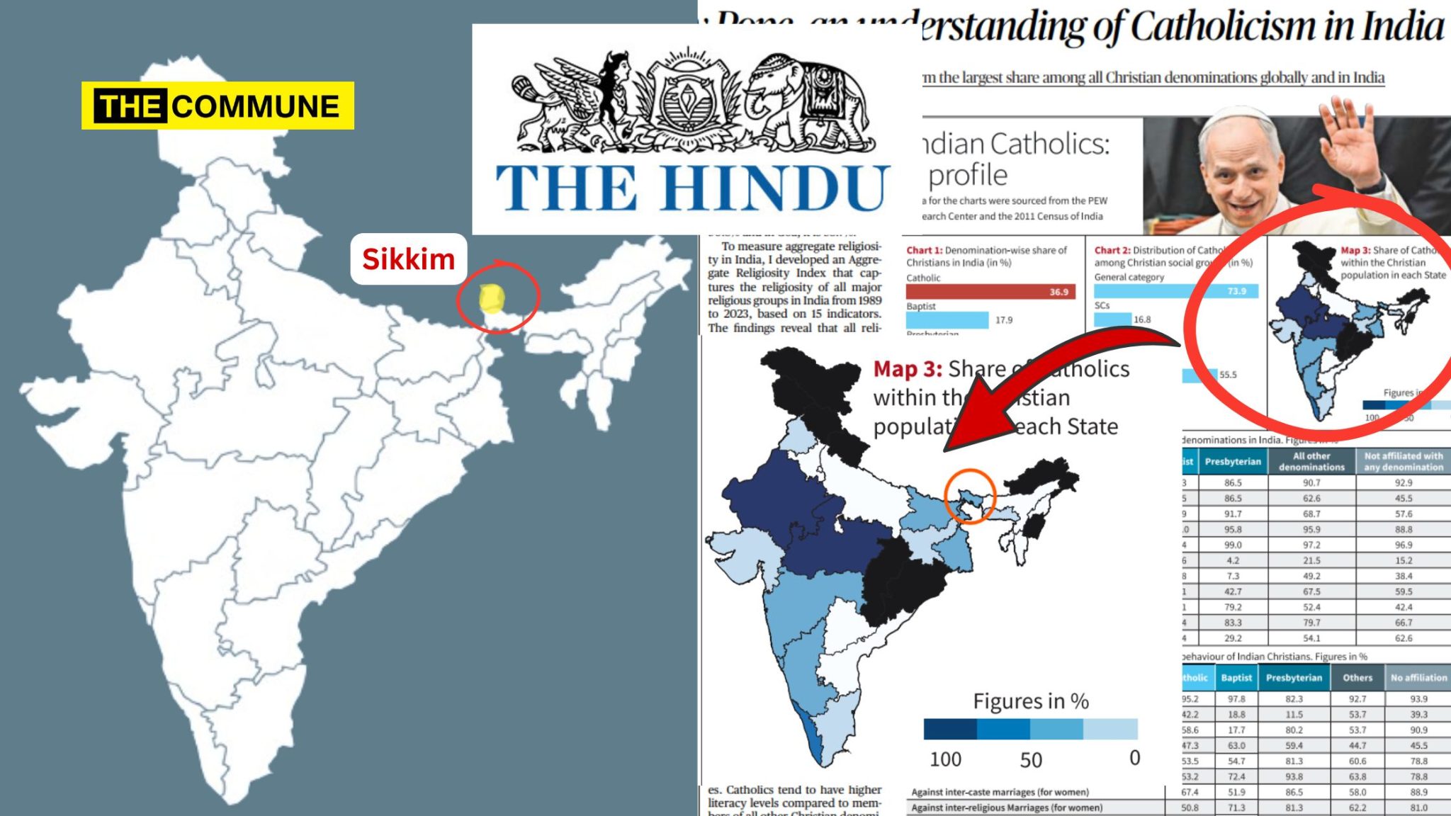 The Hindu Publishes Distorted India Map Omitting Sikkim, Faces Backlash ...
