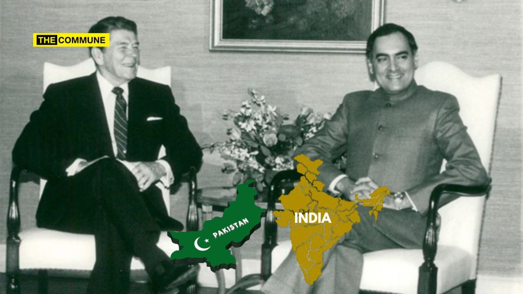 india pakistan shimla agreement ronald reagan rajiv gandhi