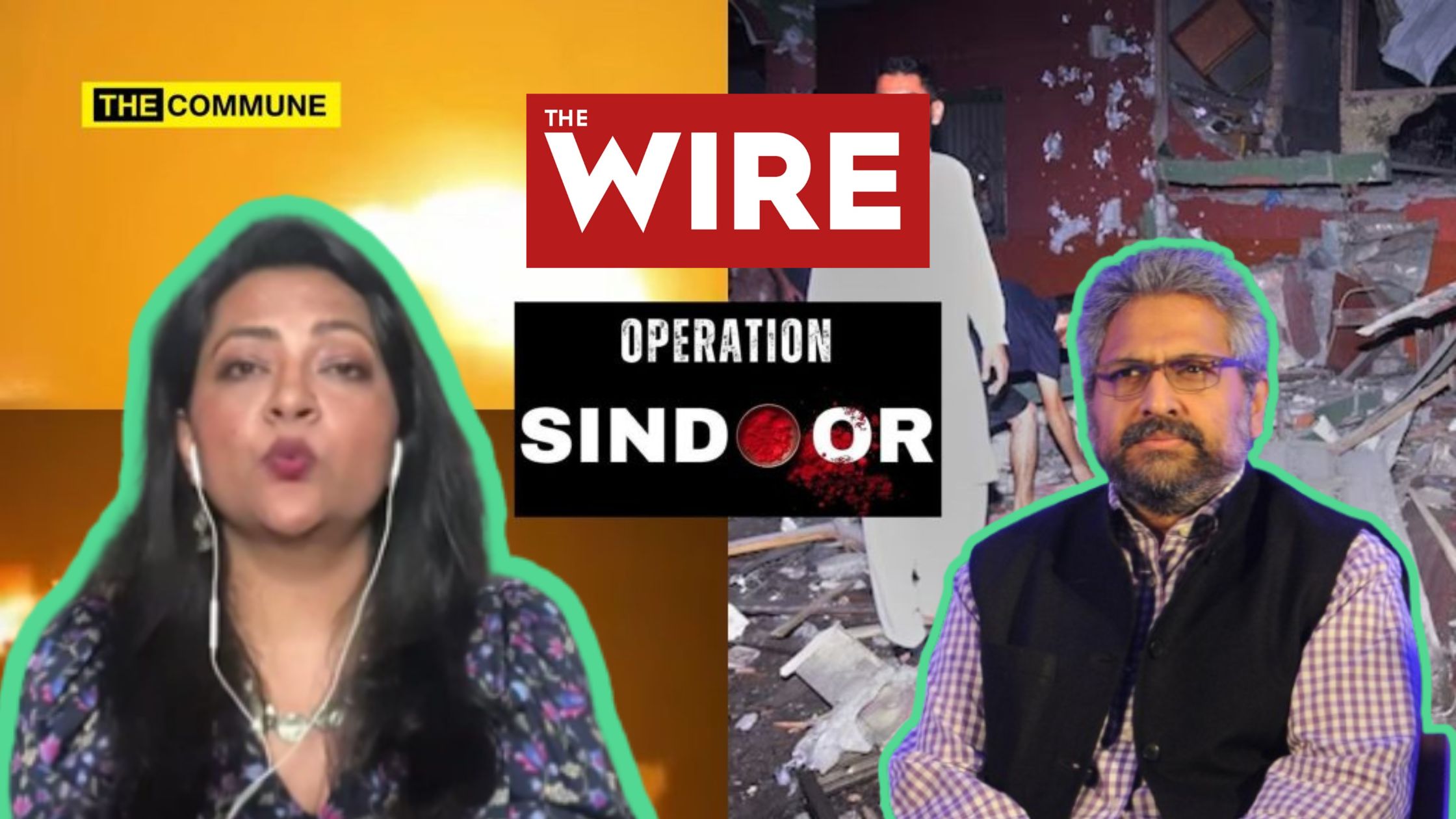 the wire siddharth varadarajan arfa khanum sherwani pakistan operation sindoor