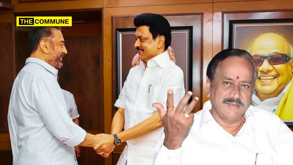 h raja dmk stooge kamal haasan