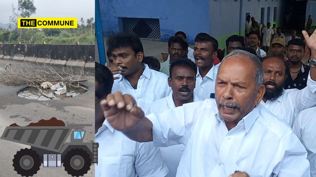 congress mla ravi arunan funeral protest tenkasi