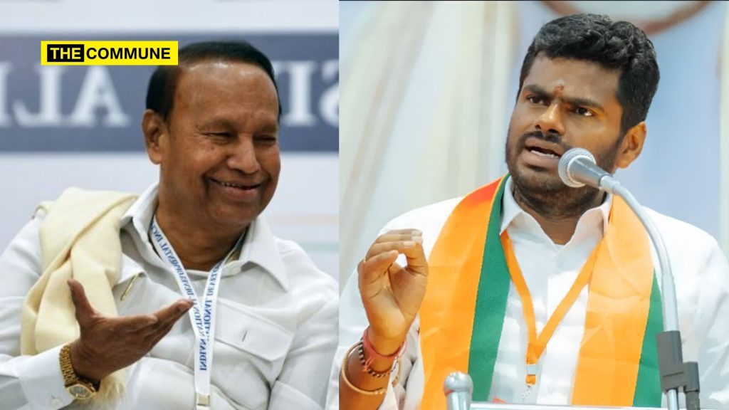 annamalai tr baalu dmk