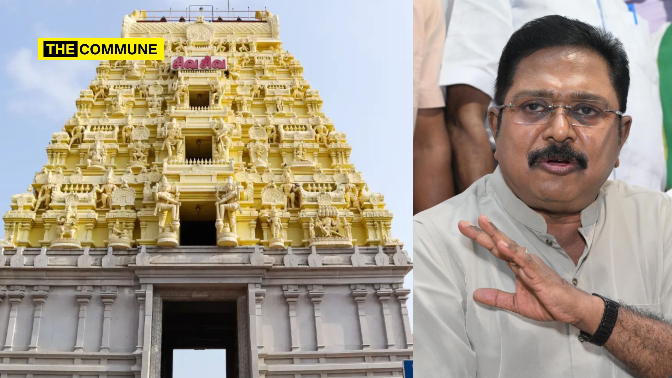 ttv dhinakaran ramanathaswamy temple