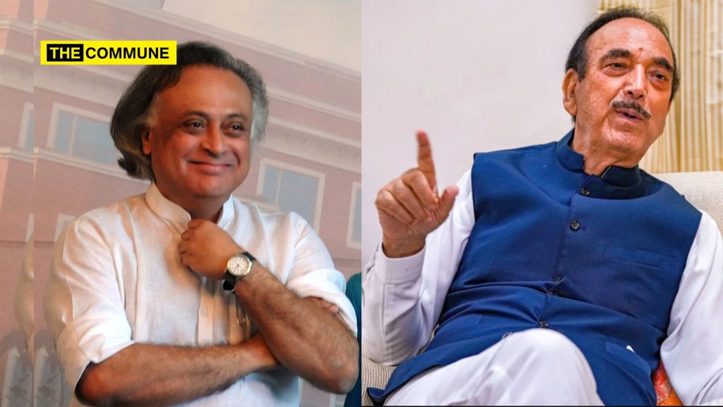 ghulam nabi azad jairam ramesh