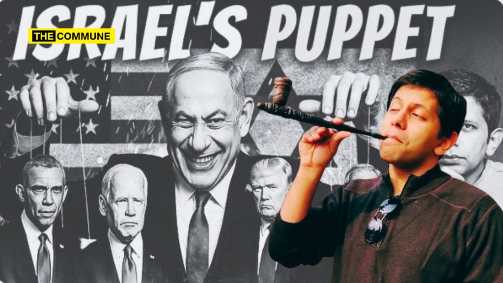 akash banerjee youtuber the deshbhakt israel america usa puppet