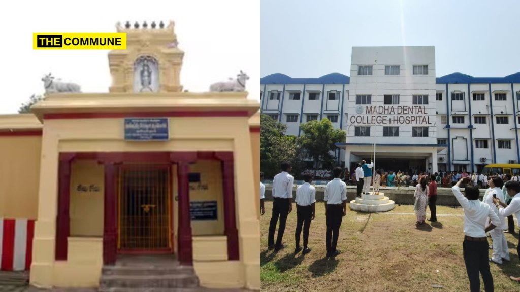 sri sekkizhar swamy temple land encroachment madha dental college kundrathur