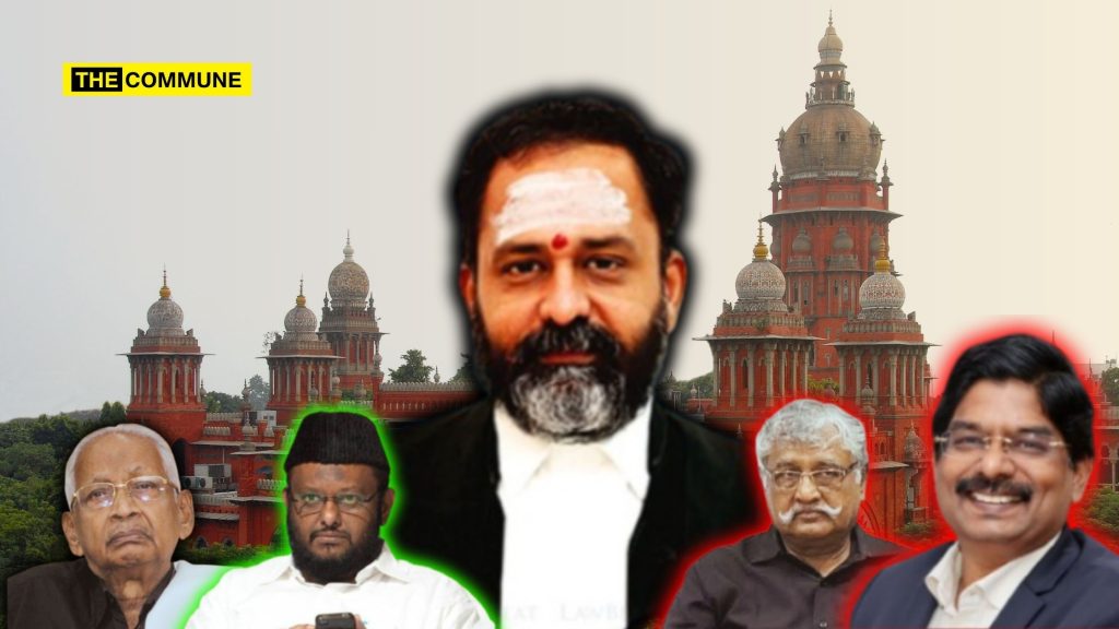 justice gr swaminathan ecosystem dmk