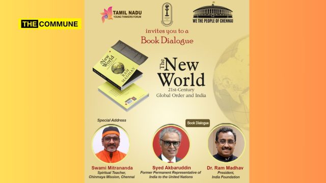 book dialogue tamil nadu young thinkers forum ram madhav discussion