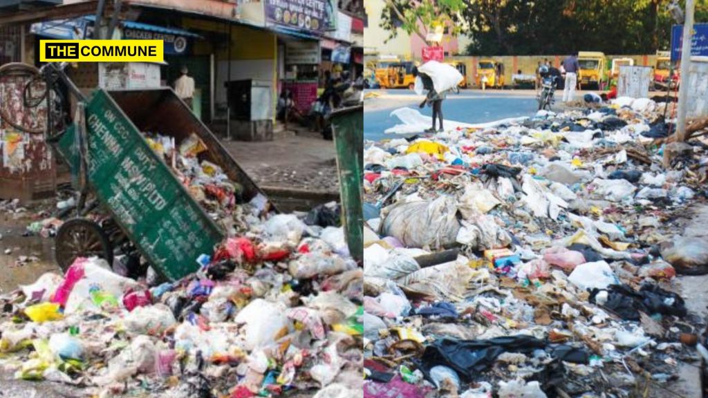 chennai dirty garbage singara chennai