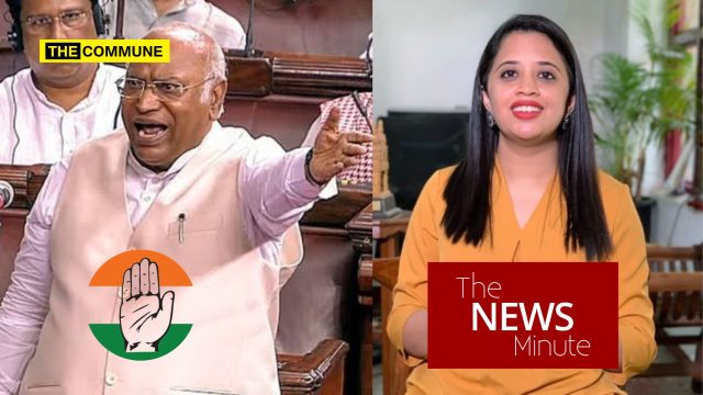 dhanya rajendran tnm the news minute mallikarjun kharge joke apologise congress