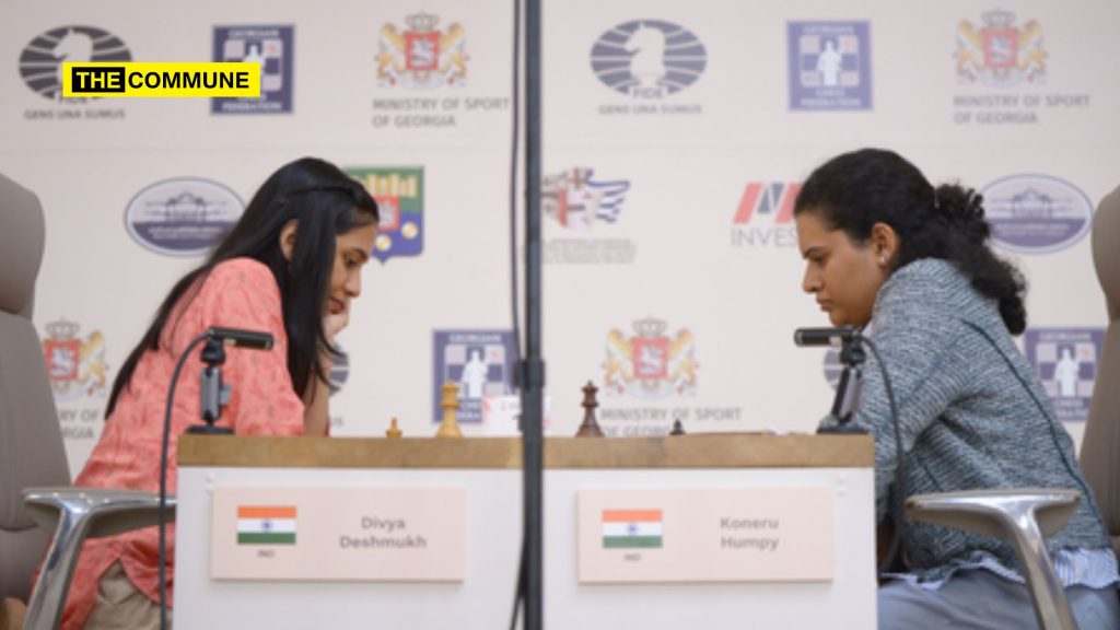 divya deshmukh koneru humpy fide world cup championship chess