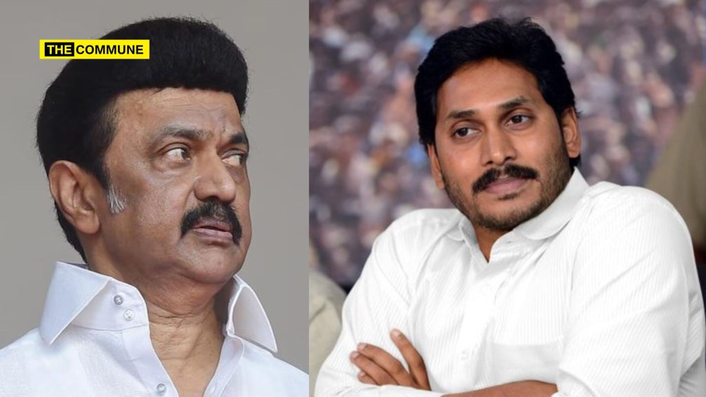hindi english jagan mohan reddy stalin dmk andhra pradesh