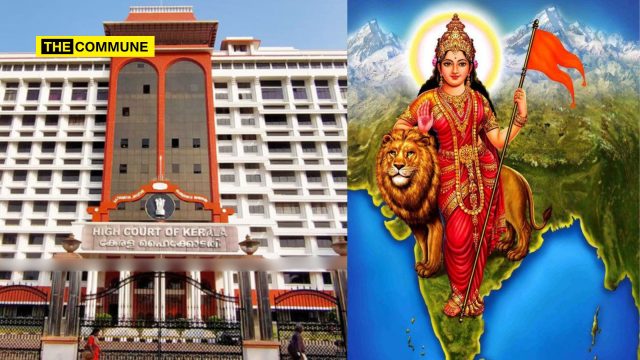 kerala high court bharat mata religious figure law and order