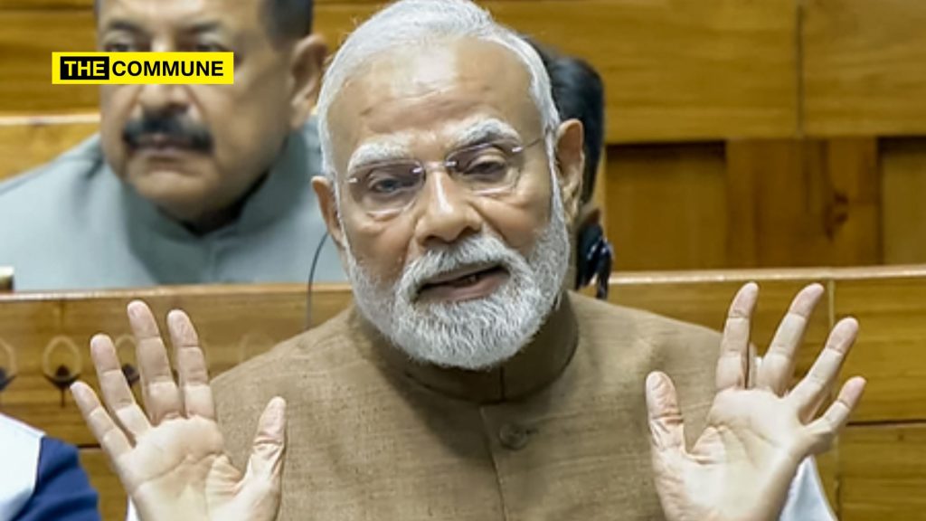 pm modi lok sabha operation sindoor opposition us tariff hike