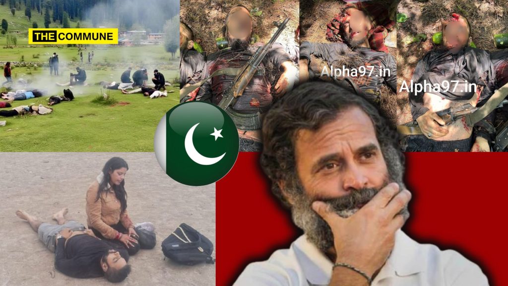 rahul gandhi pahalgam terror attack pakistan clean chit