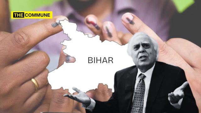 supreme court bihar elections voter list kapil sibal
