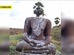 10th Century Headless Buddha Idol Unearthed In Tamil Nadu’s Pudukkottai District
