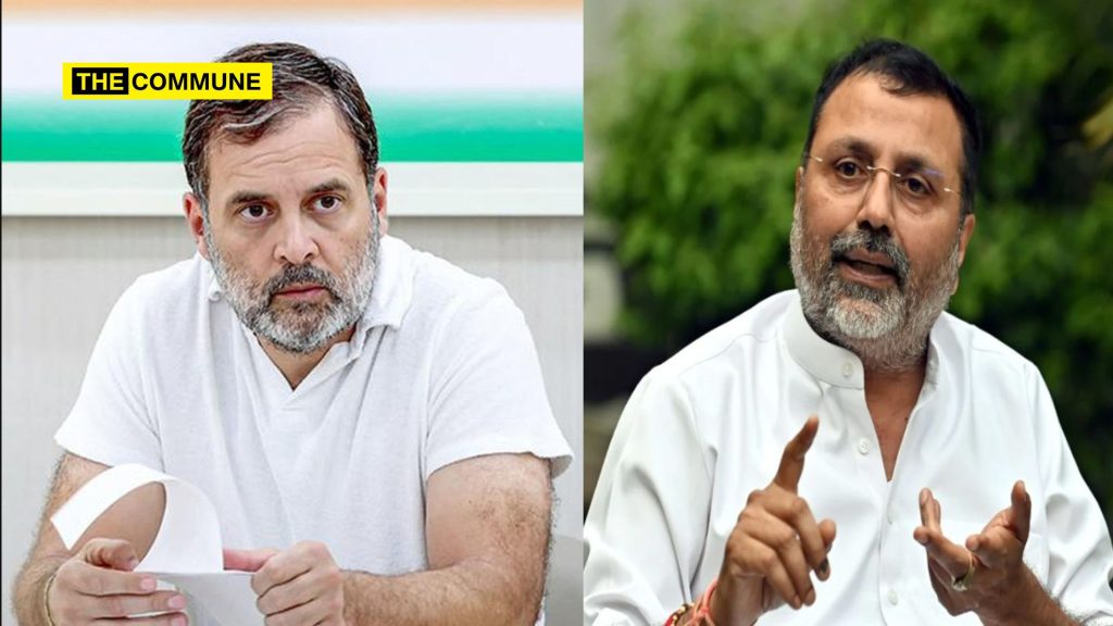 nishikant dubey congress bjp farmers