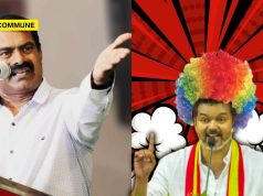 Copy Cat Vijay: Copied Films As An Actor, Copies Seeman’s Dialogues As A Politician
