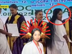 PhD Student Jean Joseph Who Virtue-Signalled On Stage Refusing To Receive Degree From TN Guv RN Ravi Is The Wife Of A DMK Functionary