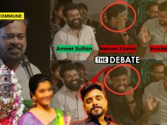 Dravidian Stock Journo Nelson Xavier Mocks Varalakshmi Pooja In ‘The Debate’ Channel, Another D-Stock Anchor Avudaiappan & Drug Case Accused Islamist Filmmaker Ameer Laugh