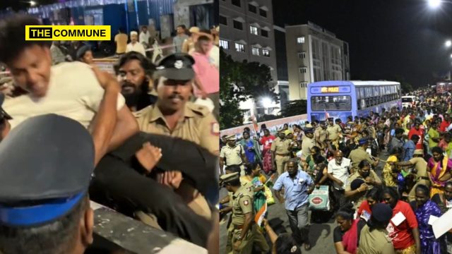 Hundreds Of Chennai Sanitation Workers Detained In Late-Night Crackdown On 13-Day Protest